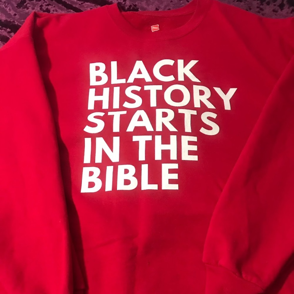 Red sweatshirt